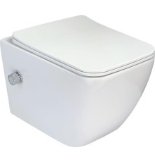 Унитаз биде Esbano Leon-WBN ESWBLEONWN подвесной цвет Белый с сиденьем Микролифт