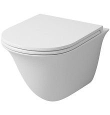 Унитаз Grossman GR-4412MS подвесной цвет Белый с сиденьем Микролифт