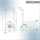 Комплект унитаза с инсталляцией Grossman 901.5701.01.000 цвет Белый с сиденьем