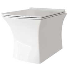 Унитаз Grossman GR-4461S подвесной цвет Белый с сиденьем Микролифт
