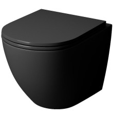 Унитаз Grossman GR-4457BMS подвесной цвет Черный матовый с сиденьем Микролифт