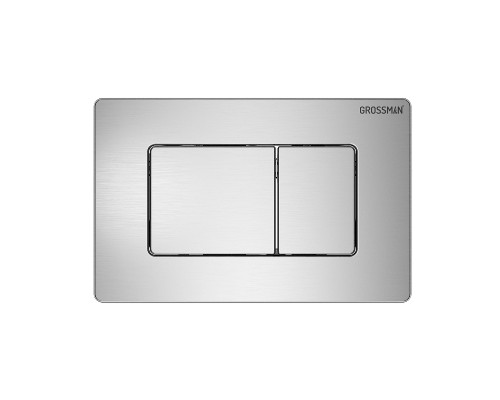 Комплект унитаза с инсталляцией Grossman Classic 97.4411SQ.04.12M цвет Белый с сиденьем с клавишей смыва цвет Хром