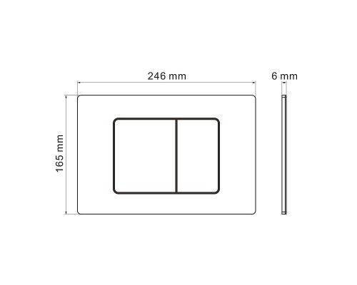 Комплект унитаза с инсталляцией Grossman Classic 97.4478SQ.04.30M цвет Белый с сиденьем с клавишей смыва цвет Золото