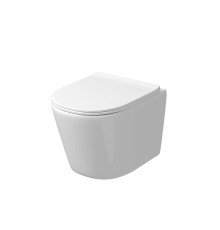 Комплект унитаза с инсталляцией Grossman Galaxy 97.4477SQ.01.300 цвет Белый с сиденьем с клавишей смыва цвет Золото