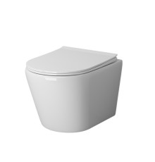 Комплект унитаза с инсталляцией Grossman Galaxy 97.4478S.01.300 цвет Белый с сиденьем с клавишей смыва цвет Золото