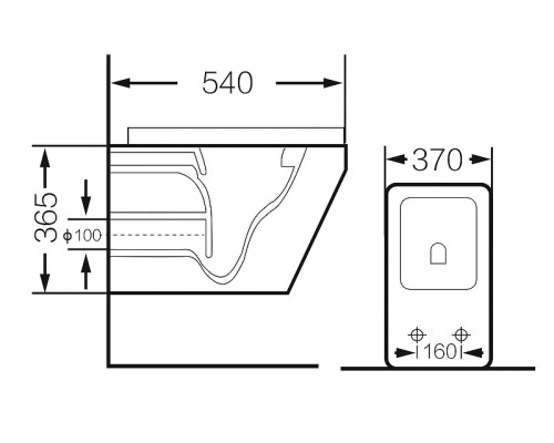 Комплект унитаза с инсталляцией Grossman Pragma 97.4440BMS.03.300 цвет Черный матовый с сиденьем с клавишей смыва цвет Золото