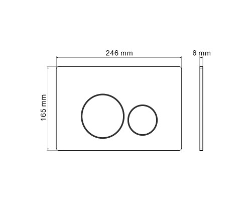 Комплект унитаза с инсталляцией Grossman Style 97.4477S.05.42M цвет Белый глянцевый с сиденьем с клавишей смыва цвет Графит