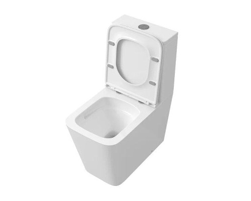 Унитаз компакт Grossman Торнадо GR-4418SQ подвесной цвет Белый с сиденьем Микролифт