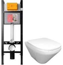 Комплект унитаза Jacob Delafon Modern Life E21774RU-00 с сиденьем Микролифт