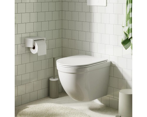 Унитаз Pragma Pelao 901855.PEL1.GWWT.004-2 подвесной цвет Белый глянцевый с сиденьем Микролифт