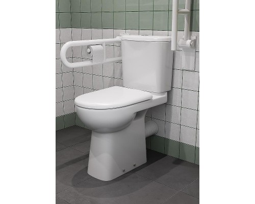 Унитаз компакт Roca Access ZRU9307684 без бачка и сиденья