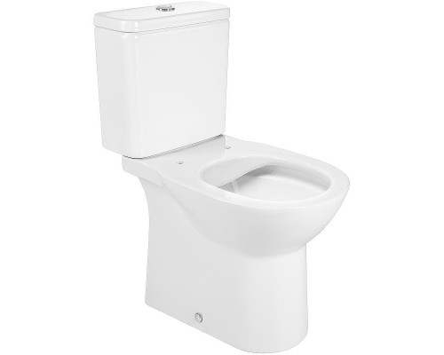 Унитаз компакт Roca Debba Round Rimless 34299P00Y без бачка и сиденья