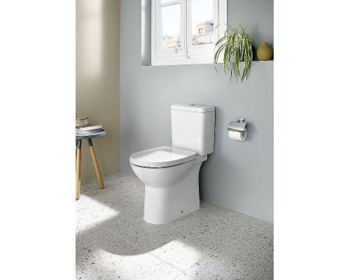 Унитаз компакт Roca Debba Round Rimless 34299P00Y без бачка и сиденья