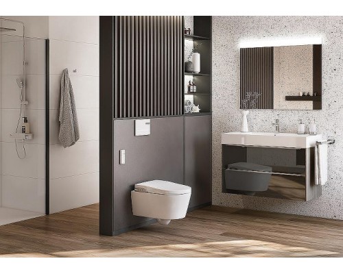 Унитаз биде Roca Inspira In-Wash 803060001 подвесной с сиденьем Микролифт