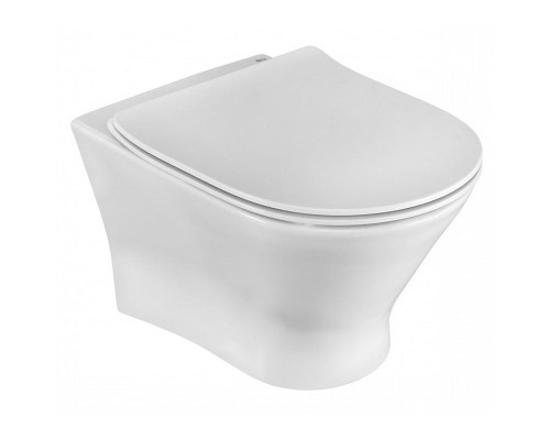 Унитаз Roca Leon ZRU9307612 подвесной цвет Белый без сиденья