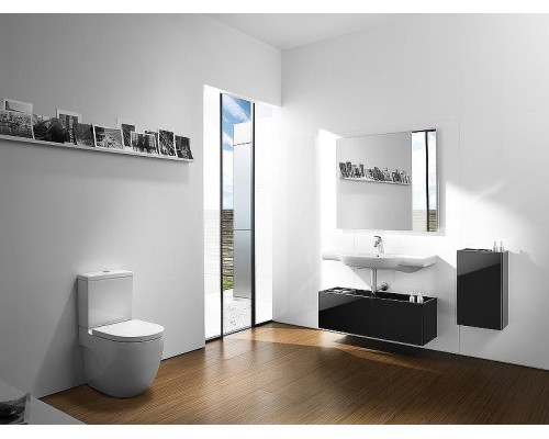 Унитаз компакт Roca Meridian 342248000 без бачка и сиденья