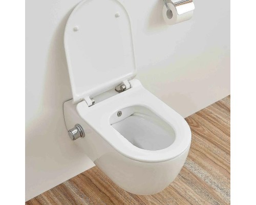 Унитаз SSWW CT2039V-B подвесной с сиденьем Микролифт