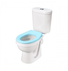 Унитаз компакт Santek Каспер 1WH501846 детский цвет Белый Голубой с бачком и сиденьем