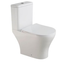 Унитаз компакт Stella Polar Адамус KN2245000 SP-00001856 цвет Белый с бачком и сиденьем Микролифт