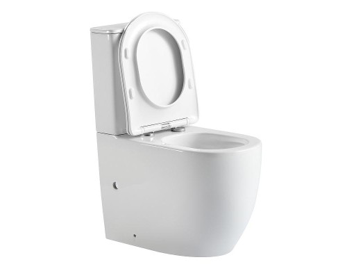 Унитаз компакт Triton Tornado Corso TR-CO-3806 Щ0000060853 цвет Белый с бачком и сиденьем Микролифт