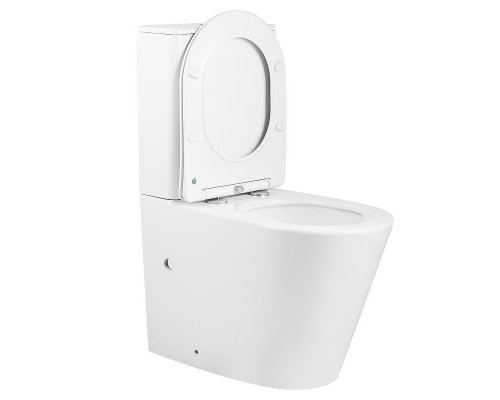 Унитаз компакт Triton Tornado Corso TR-CO-3906 Щ0000060998 цвет Белый с бачком и сиденьем Микролифт