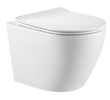 Унитаз Triton Tornado Verso TR-VO-1832 Щ0000060994 подвесной цвет Белый с сиденьем Микролифт