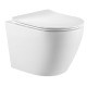 Унитаз Triton Tornado Verso TR-VO-1832 Щ0000060994 подвесной цвет Белый с сиденьем Микролифт