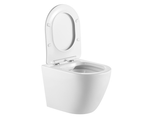 Унитаз Triton Tornado Verso TR-VO-1832 Щ0000060994 подвесной цвет Белый с сиденьем Микролифт