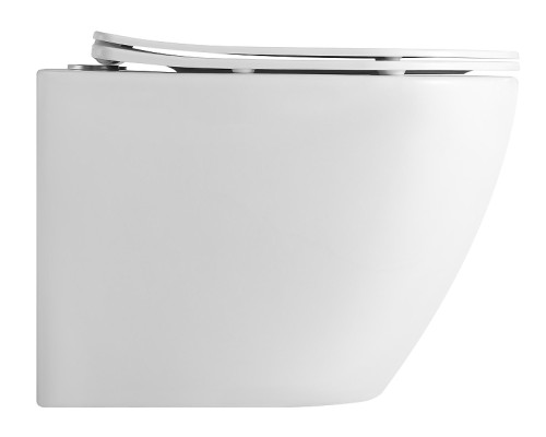 Унитаз Triton Tornado Verso TR-VO-1832 Щ0000060994 подвесной цвет Белый с сиденьем Микролифт