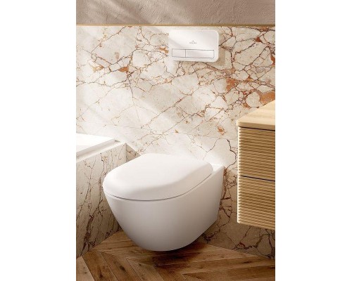 Унитаз Villeroy&Boch Antao 4674T0RW цвет Stone White без сиденья