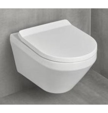 Унитаз Villeroy&Boch Architectura 4616CB01 подвесной цвет Альпийский белый с сиденьем Микролифт