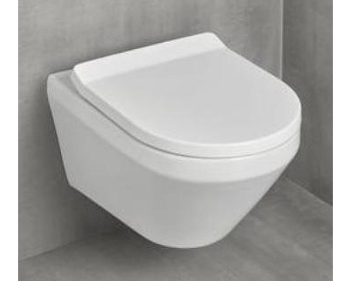 Унитаз Villeroy&Boch Architectura 4616CB01 подвесной цвет Альпийский белый с сиденьем Микролифт