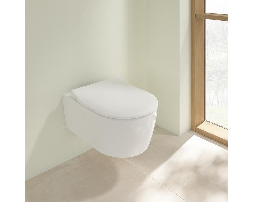 Унитаз Villeroy&Boch Avento 5656RS01 с сиденьем Микролифт