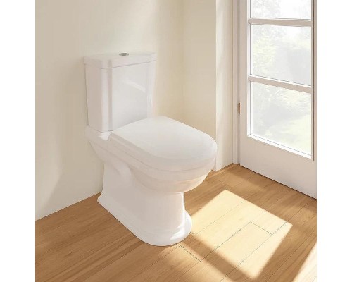 Унитаз компакт Villeroy&Boch Hommage 666210R1 без бачка и сиденья