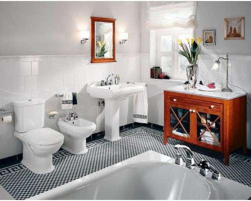 Унитаз компакт Villeroy&Boch Hommage 666210R1 без бачка и сиденья