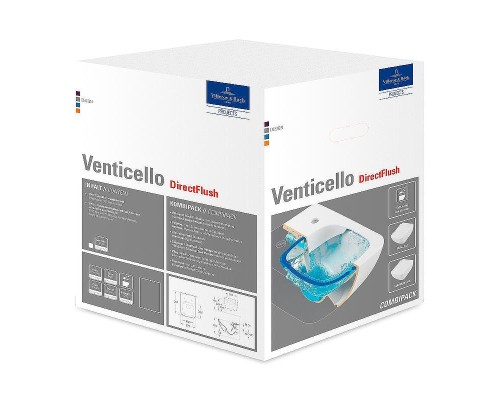 Унитаз Villeroy&Boch Venticello 4611RS01 с сиденьем Микролифт