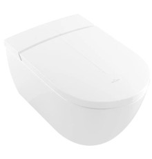 Унитаз биде Villeroy&Boch ViClean V0E200R1 цвет Альпийский белый с сиденьем Микролифт