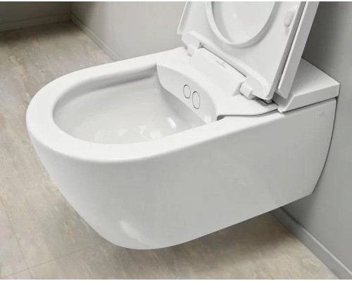 Унитаз биде Villeroy&Boch ViClean V0E200R1 цвет Альпийский белый с сиденьем Микролифт