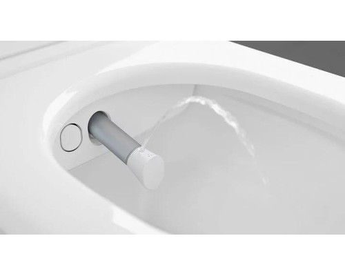 Унитаз биде Villeroy&Boch ViClean V0E200R1 цвет Альпийский белый с сиденьем Микролифт