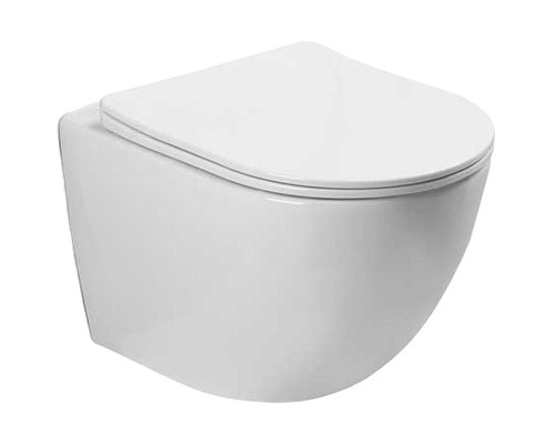 Комплект унитаза Vincea Globo VT1-14S с инсталляцией Berges Novum D5 040235 с сиденьем Микролифт и Черной матовой клавишей смыва