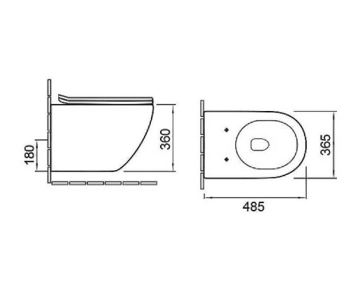 Комплект унитаза Vincea Globo VT1-14S с инсталляцией Berges Novum D5 040235 с сиденьем Микролифт и Черной матовой клавишей смыва