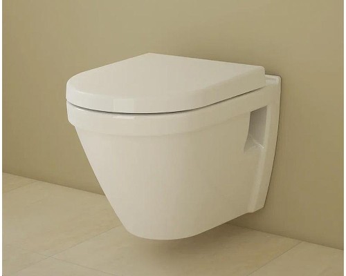 Комплект унитаза с инсталляцией Vitra S50 Rim-Ex 9003B003-7201 с сиденьем Микролифт и клавишей смыва Хром глянцевый