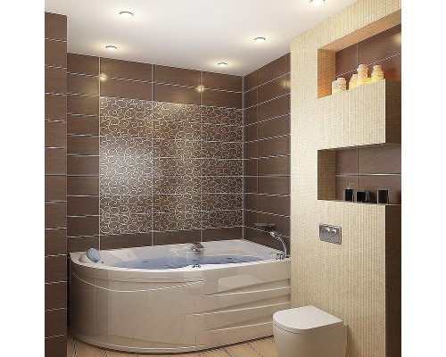 Акриловая ванна 1MarKa Diana 170х105 R 01ди1710п без гидромассажа