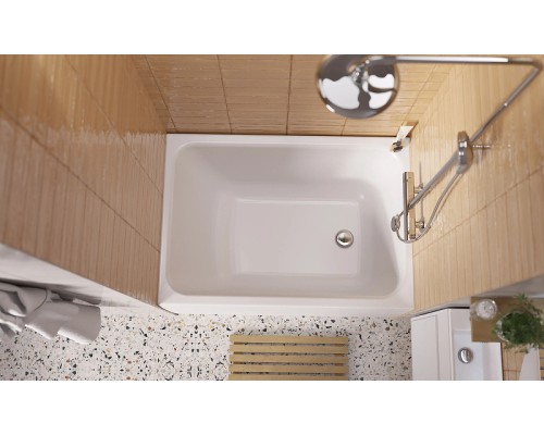 Акриловая ванна 1MarKa Lett 100x70 01лет1070 цвет Белый