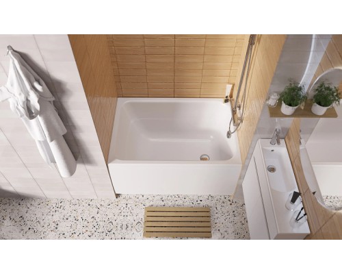 Акриловая ванна 1MarKa Lett 100x70 01лет1070 цвет Белый