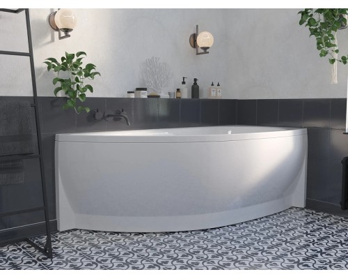 Акриловая ванна 1MarKa Piccolo 170x75 L 01пк1775л цвет Белый