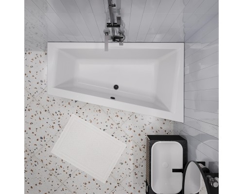 Акриловая ванна 1MarKa Thomas 170x100 L 01том1710п цвет Белый