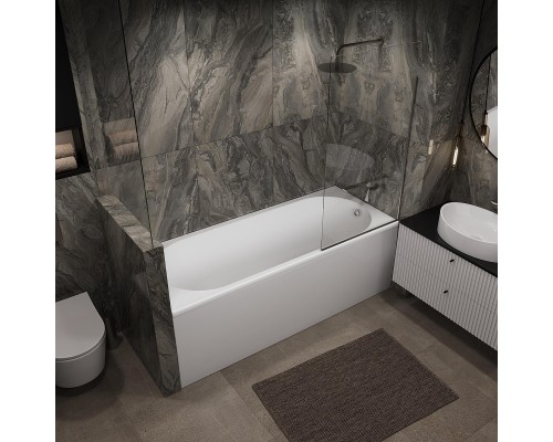 Акриловая ванна 1MarKa Vesper 180x80 01весп1880 цвет Белый