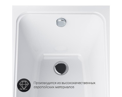 Акриловая ванна AM.PM Gem 170х70 W90A-170-070W-A1 без гидромассажа
