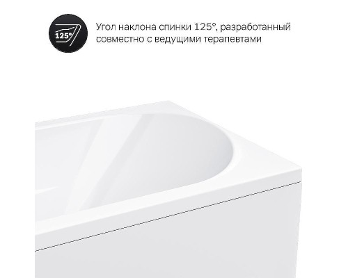Акриловая ванна AM.PM Sense New 170x70 W76A-170-070W-A без гидромассажа